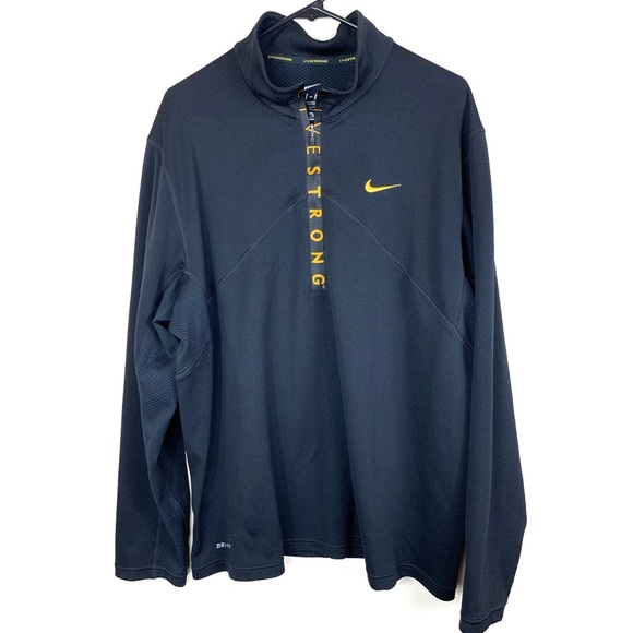 Nike Other - Nike Dri-Fit Men’s Livestrong 1/4th Zip Pullover